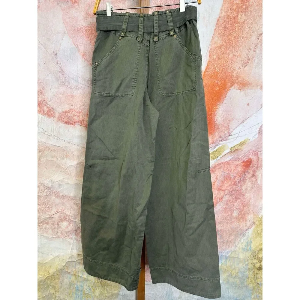 Free People We The Free Sloane Belted Pants - Picture 8 of 9